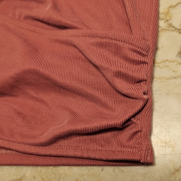 Victoria's Secret Dark Coral Balletcore Wrap Style Sport Camisole Top XL - Picture 3 of 4